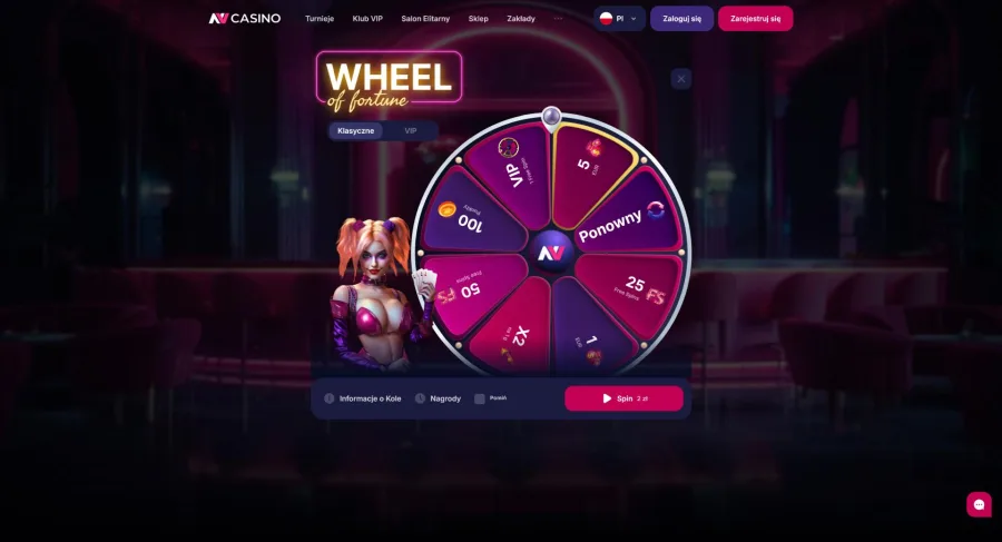 50 darmowych spinów w NV Casino